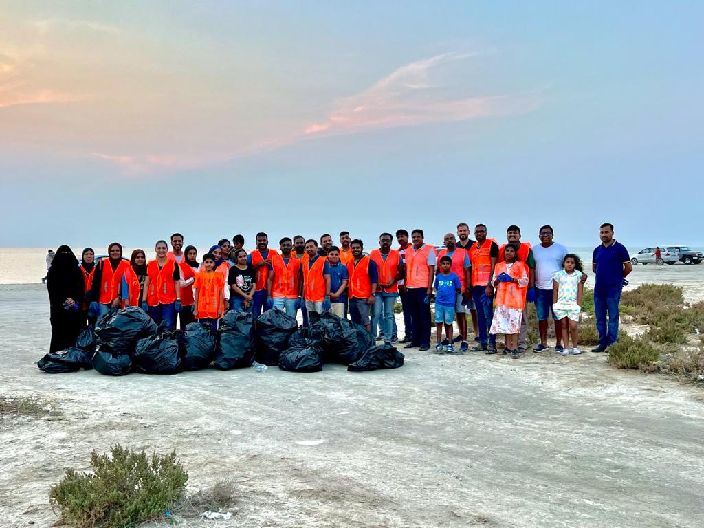 Almoayyed Contracting Group and Cleanup Bahrain organize beach cleaning event